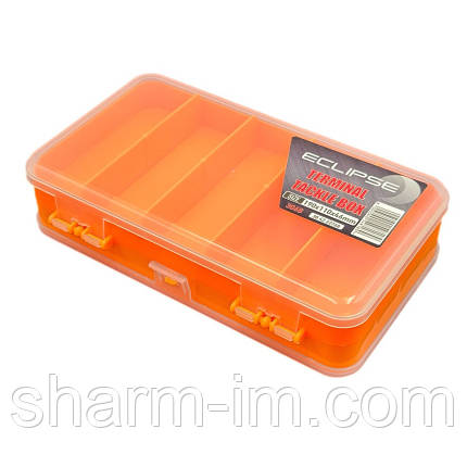 Коробка для приманок Eclipse Terminal Tackle Box 306В двостороння 190х110х46 мм, фото 3