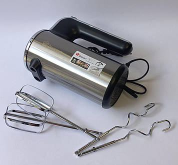 Міксер кухонний ручний 650Вт Domotec R.6693 5 швидкостей