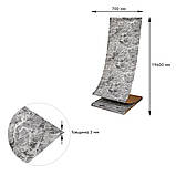 Самоклеюча 3D панель в рулоні 19600x700x3мм Мармур Чорний (R061-3-20) SW-00001196, фото 4