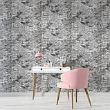 Самоклеюча 3D панель в рулоні 19600x700x3мм Мармур Чорний (R061-3-20) SW-00001196, фото 7