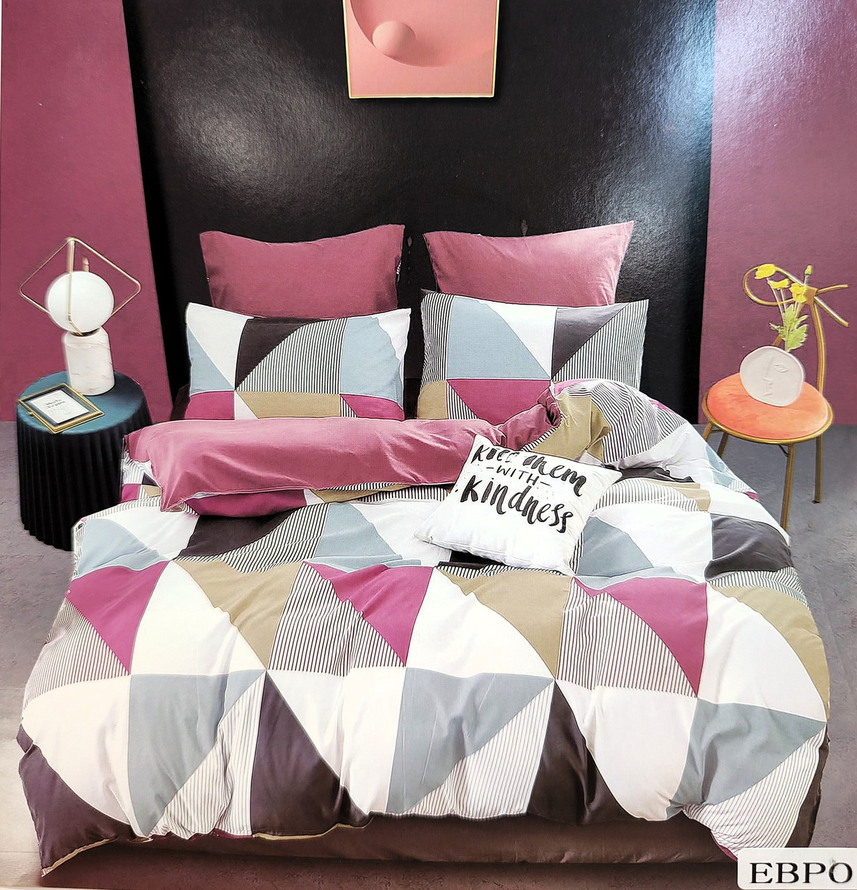 Постільна білизна Epico Євро - 4 наволочки