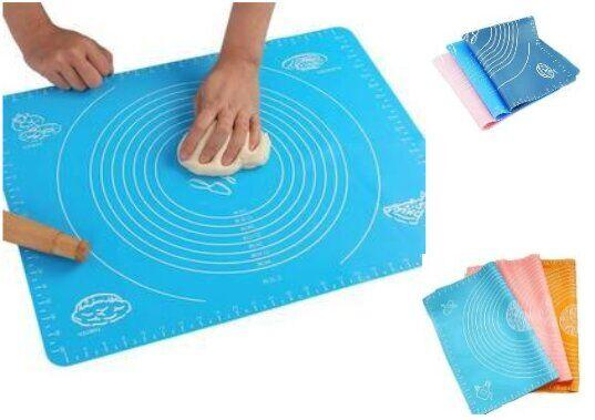 Килимок силіконовий для розкочування тіста 45x65 см, фото 1