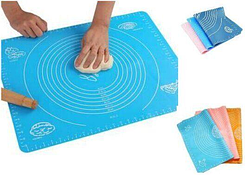 Килимок силіконовий для розкочування тіста 45x65 см