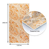 Декоративна плита ПВХ 1,22м х 2,44м х 3мм Онікс SW-00001400, фото 4