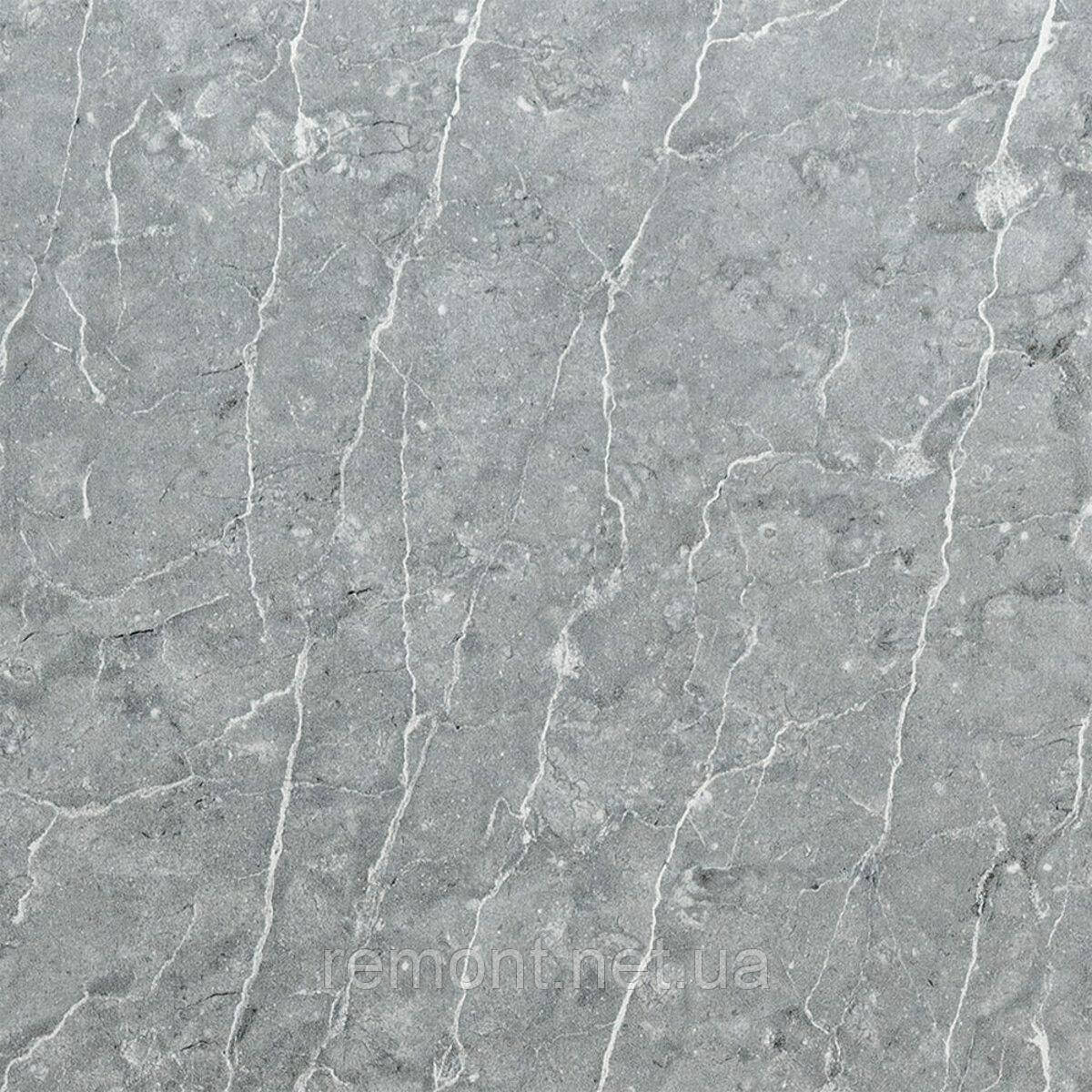 Декоративна ПВХ плита 600х600х3мм Металік мармур (S) SW-00001630, фото 1