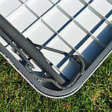 Набір мебелів складний (Стіл і 4 стільця), Білий (з сумкою) SW-00001540, фото 9