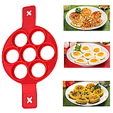 Силіконова фігурна форма для оладок, фото 2