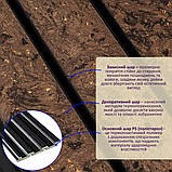 Рейка декоративна PS 2900х120х12мм Темно-коричневий із золотими вкрапленнями SW-00001737, фото 3