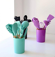 Набір кухонного приладдя Edenberg 12 предметів Фіолетовий (EB-3610)