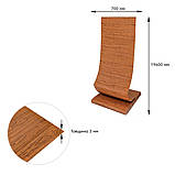 Самоклеюча 3D панель під дерево 19600x700x3мм SW-00002223, фото 4