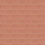 Панель стінова в рулоні 3D 700мм*3,08м*3мм Пудра (D) SW-00002266, фото 2