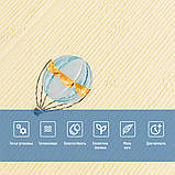 Панель стінова 3D 700х700х4мм Повітряні кулі фактурна текстура SW-00001972, фото 4