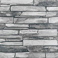 Панель стінова 3D 680х680х4мм Сірий сланець SW-00002003