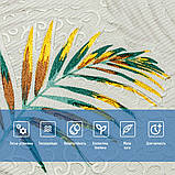 Панель стінова 3D 680х670х4мм Папороть на бежовому фоні (D) SW-00001983, фото 3