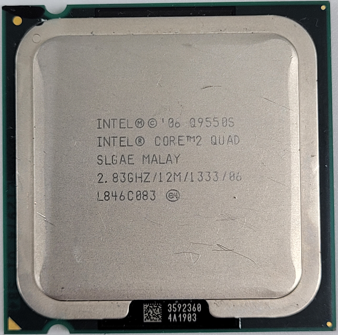 Процесор Intel Core 2 Quad Q9550S E0 SLGAE 2.83 GHz 12M Cache 1333 MHz FSB Soket 775 Б/У