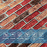 Панель стінова 3D 700х770х2мм (047-2) Катиринославська цегла SW-00001916, фото 4