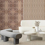 Самоклеюча алюмінієва плитка 300х300х3мм Золоті соти SW-00001924, фото 7