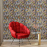 Самоклеюча алюмінієва плитка 300х300х3мм Кольоровий квадратик SW-00001925, фото 7