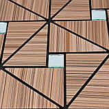 Самоклеюча алюмінієва плитка 300х300х3мм Бронза SW-00001927, фото 5