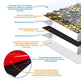 Самоклеюча алюмінієва плитка 300х300х3мм Луска SW-00001931, фото 2