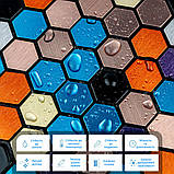 Самоклеюча алюмінієва плитка 300х300х3мм Кольорова SW-00001932, фото 4