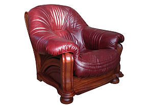 Класичне м'яке крісло "Diaz" (Діаз). (108 см), фото 2