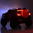 Дитячий двомісний великий електроджип Super 4 × 4 (червоний колір), фото 10
