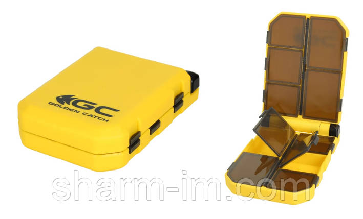 Коробка для рибальських аксесуарів GC Accessory AB-1007SS 107x73x30 мм, фото 1