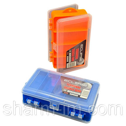 Коробка для приманок Eclipse Terminal Tackle Box 313С двостороння 155х95х45 мм, фото 1