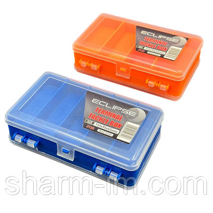 Коробка для приманок Eclipse Terminal Tackle Box 313С двостороння 155х95х45 мм, фото 3