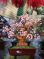 Дерево из розового жемчуга 25 см