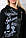 Брендовий гламурний зимовий спортивний костюм Туреччина S M L XL XXL 50 52 54 чорний, фото 6