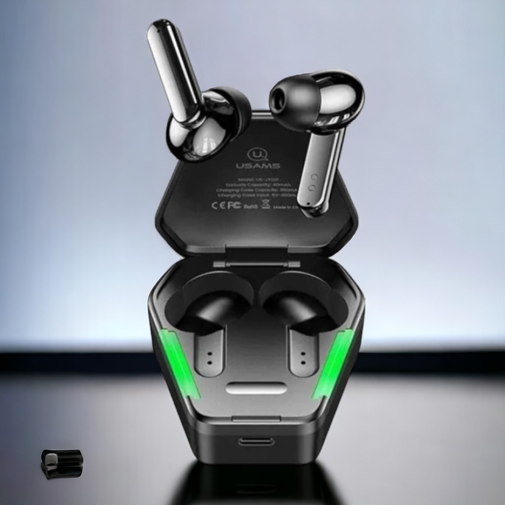 Бездротові Bluetooth навушники AirPods Remax TWS-30 ігрові блютуз навушники, чорні