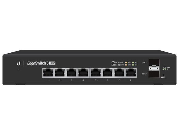 Комутатор Ubiquiti EdgeSwitch 8 - 150W model (ES-8-150W)