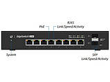 Комутатор Ubiquiti EdgeSwitch 8 - 150W model (ES-8-150W), фото 4