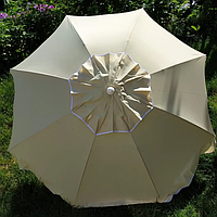 Парасолька 1.8 м на 8 спиць з нахилом та вітровим клапаном