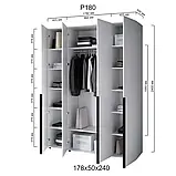 Шафа розстібна  Сота Р180 з довгою ручкою, фото 2