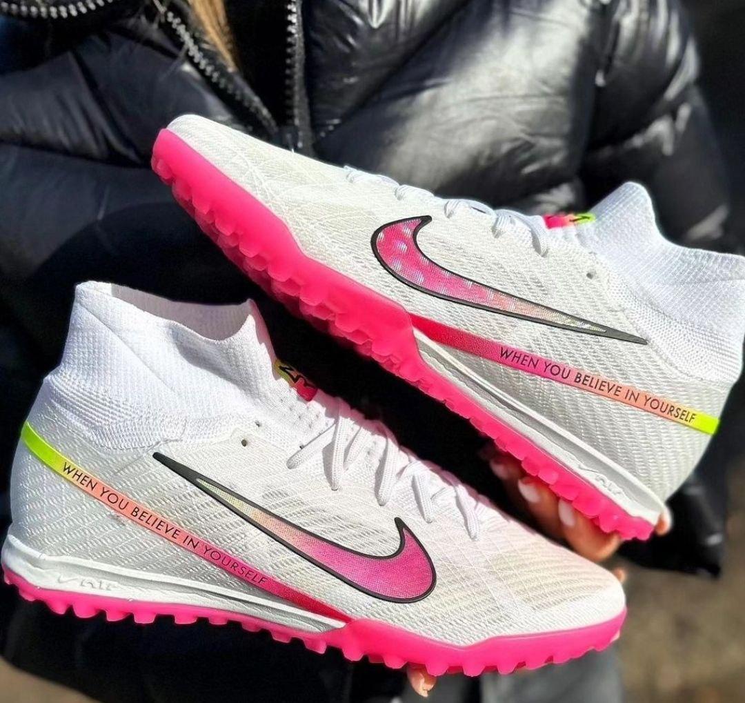 Сороконіжки Nike Air Zoom Mercurial багатошипки найк меркуріал аїр зум футбольне взуття найк стоноги шипшини
