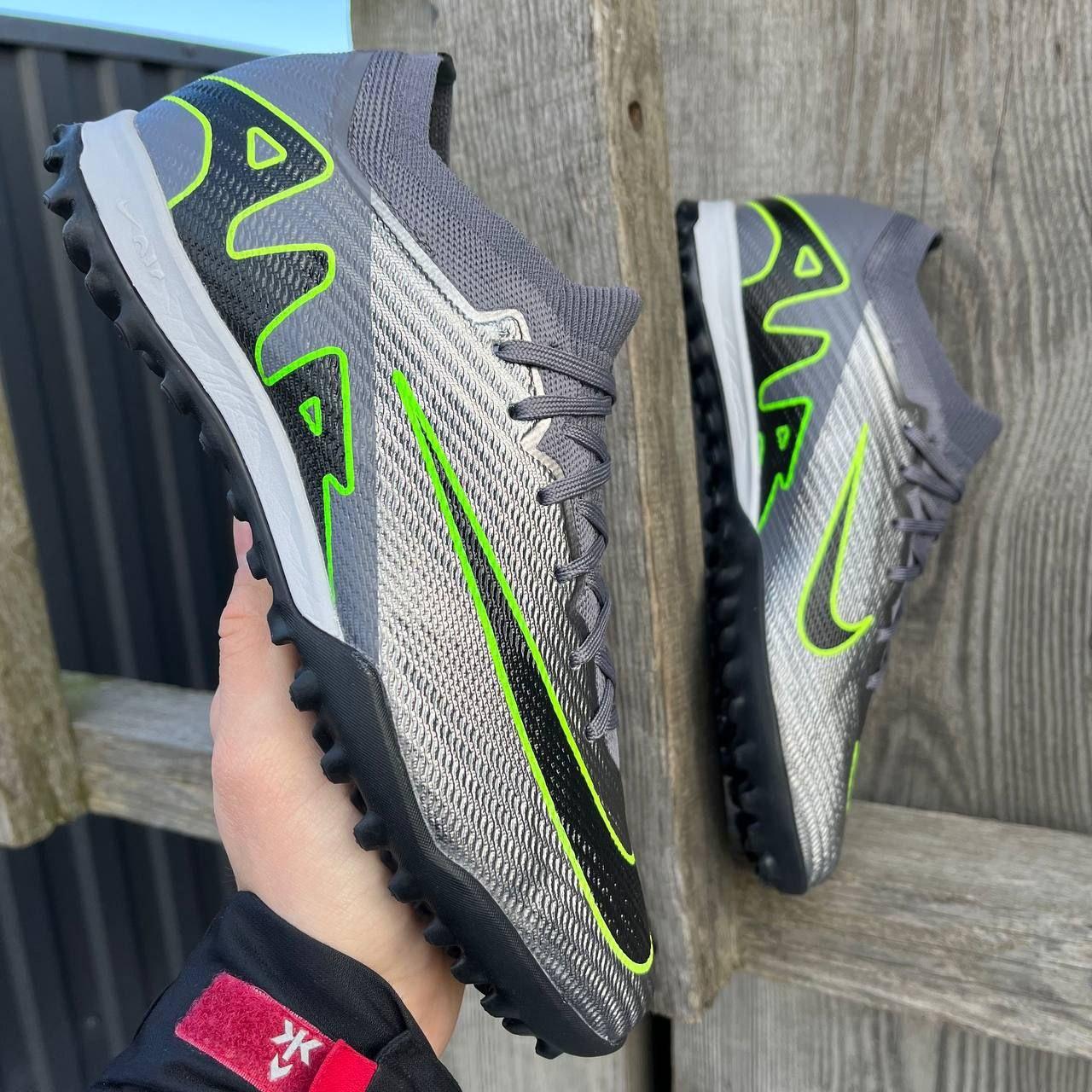 Сороконіжки Nike Air Zoom Vapor XV TF / футбольне взуття / сороконіжки найк меркуріал вапор / найк аір зум