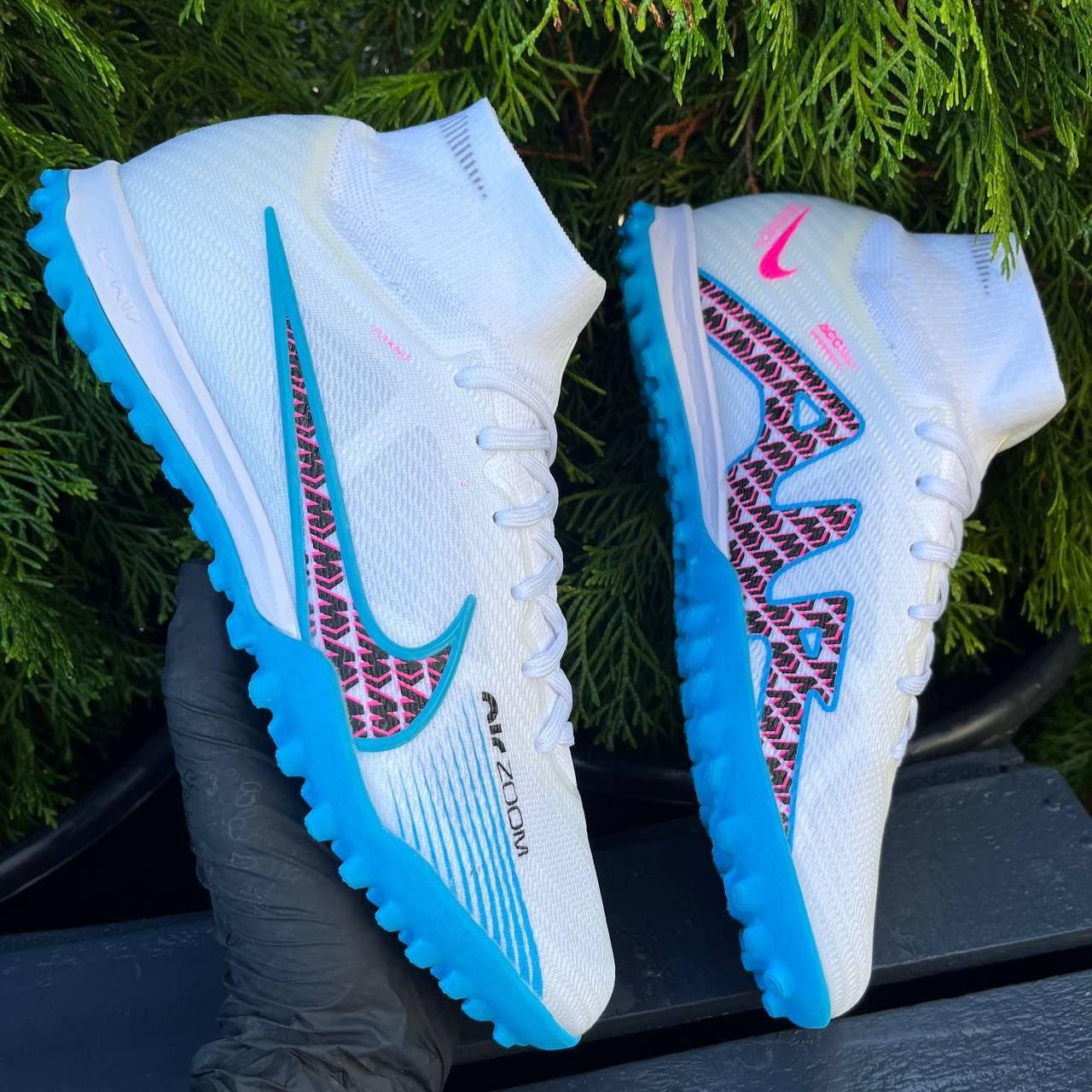 Сороконіжки Nike Air Zoom Vapor XV TF / футбольне взуття / сороконіжки найк меркуріал вапор / найк аір зум