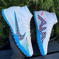 Дитячі Сороконіжки Nike Air Zoom Vapor XV TF / футбольне взуття / сороконіжки найк меркуріал вапор / найк аір зум