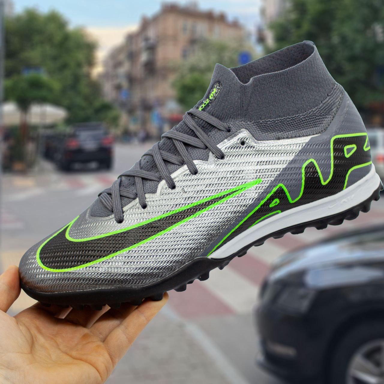 Сороконіжки Nike Air Zoom Vapor XV TF / футбольне взуття / сороконіжки найк меркуріал вапор / найк аір зум