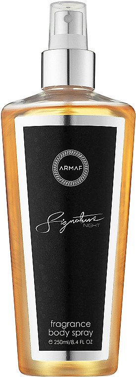 Парфумований спрей для тіла Armaf Signature Night для чоловіків — body splash 250 ml