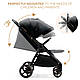 Прогулянкова коляска Kinderkraft Mitzy Ink Black (KSMITZ00BLK0000), фото 7