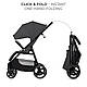 Прогулянкова коляска Kinderkraft Trig 3 Granite Grey (KSTRIG03GRY0000), фото 3