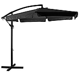 Парасолька садова Garden Rosa 300см Графіт + Чохол в подарунок (Польща) - зонт пляжний, фото 2