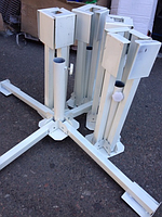 Підставка металева для всіх типів парасольок "Хрестовина"