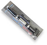 Насос велосипедний Lechi портативний алюміній, фото 3