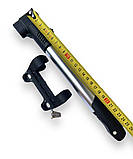 Насос велосипедний Lechi портативний алюміній, фото 5