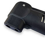 Насос велосипедний Lechi портативний алюміній, фото 4